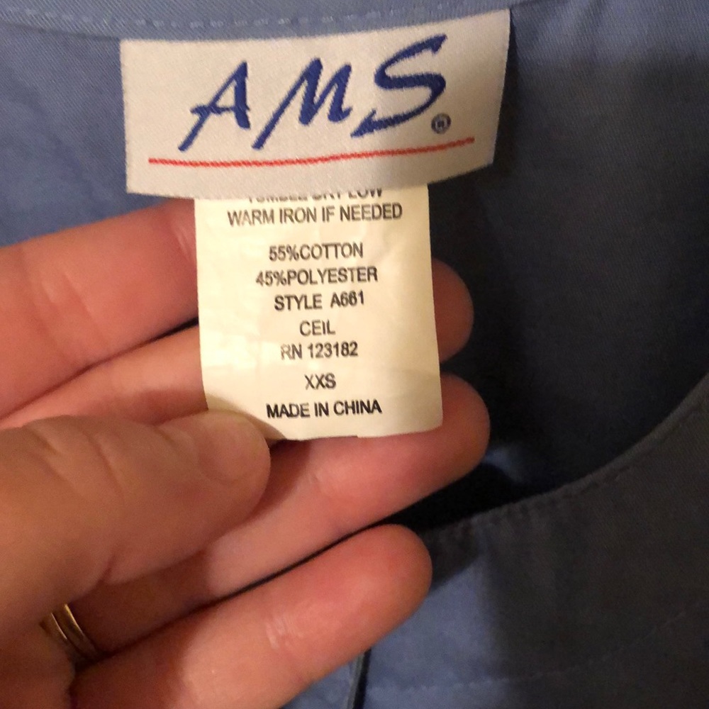 AMS scrub jacket - Picture 2 of 3
